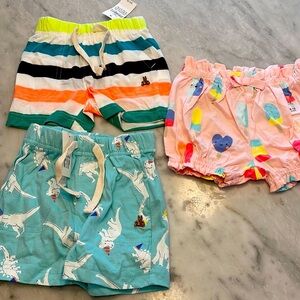 Brand new infant shorts